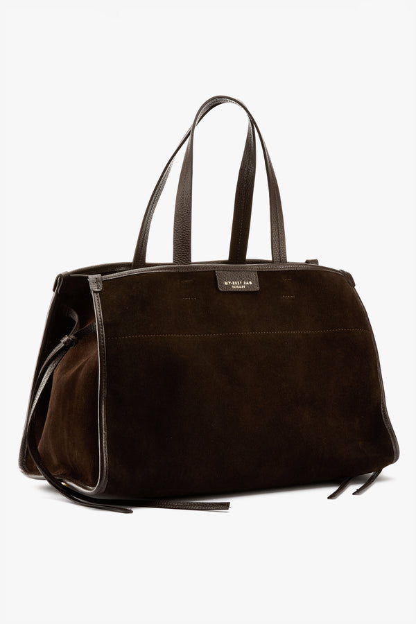 Borsa Diva suede chocolate