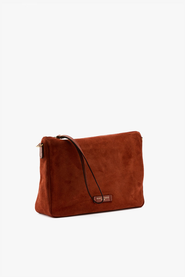 Borsa Nora Pouch brick red