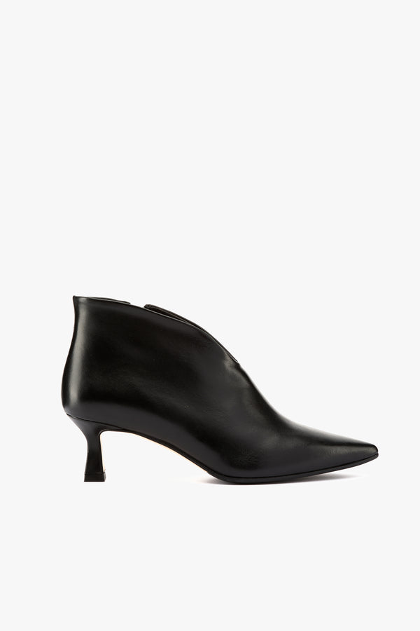 Tronchetto nero scollo V