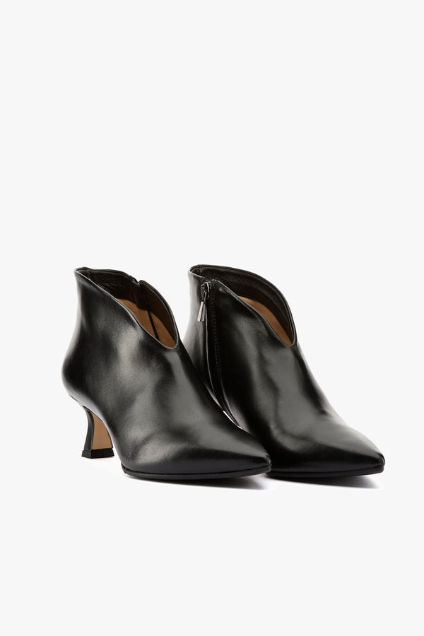 Tronchetto nero scollo V