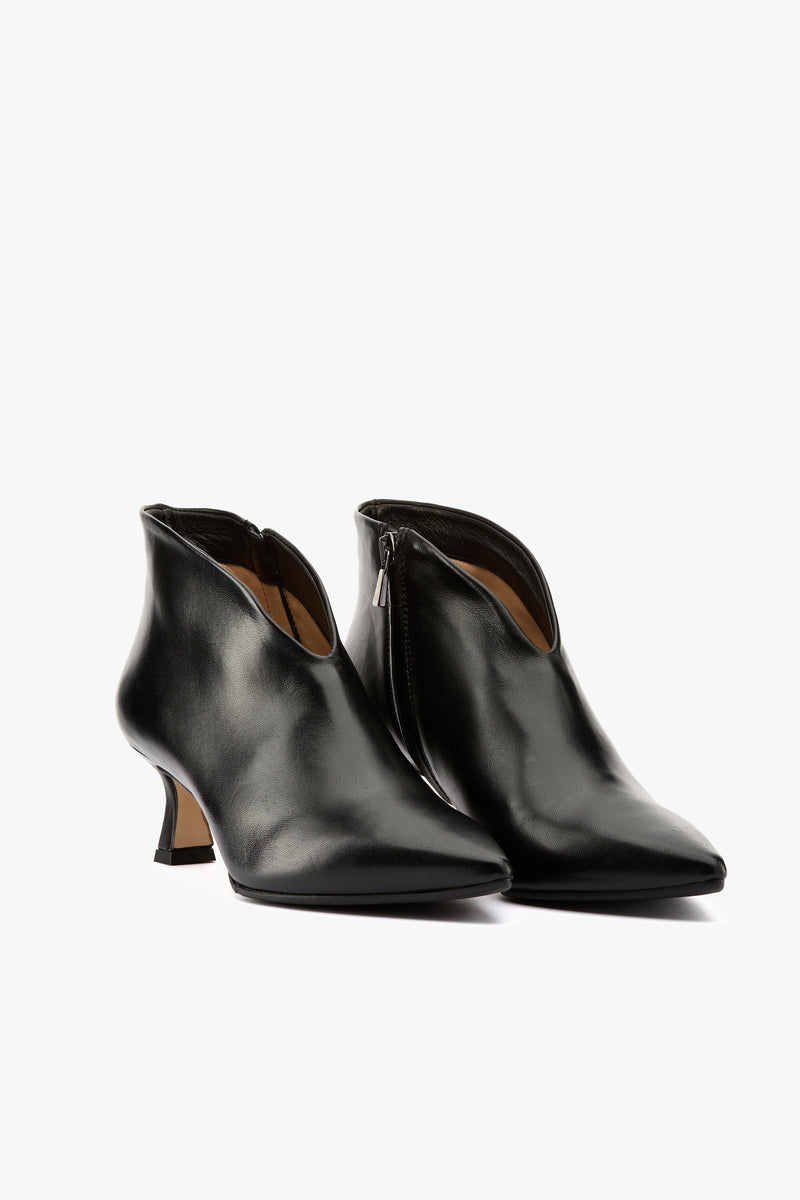 Tronchetto nero scollo V