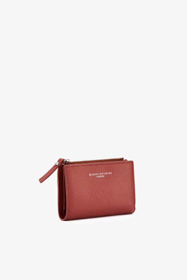 Portafoglio Dollaro brick red