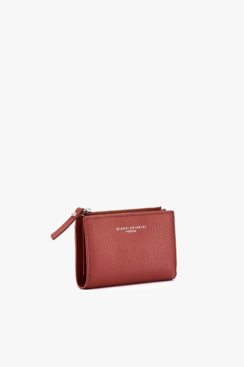 Portafoglio Dollaro brick red