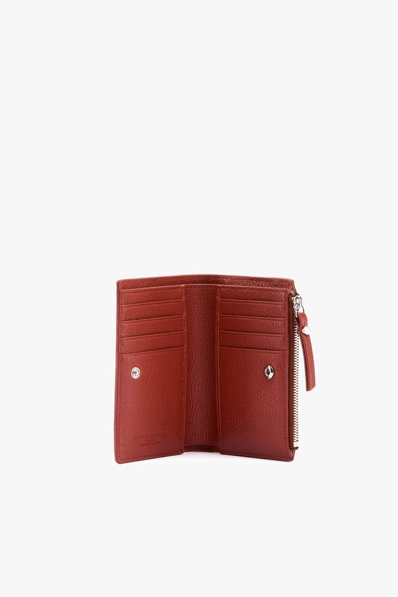 Portafoglio Dollaro brick red