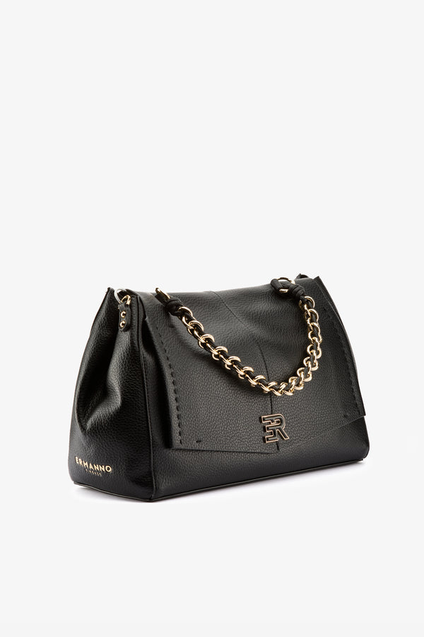 Borsa Eba large flap nero