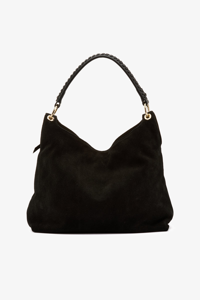 Borsa Cadice camoscio nero