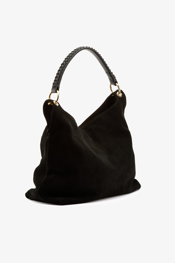 Borsa Cadice camoscio nero