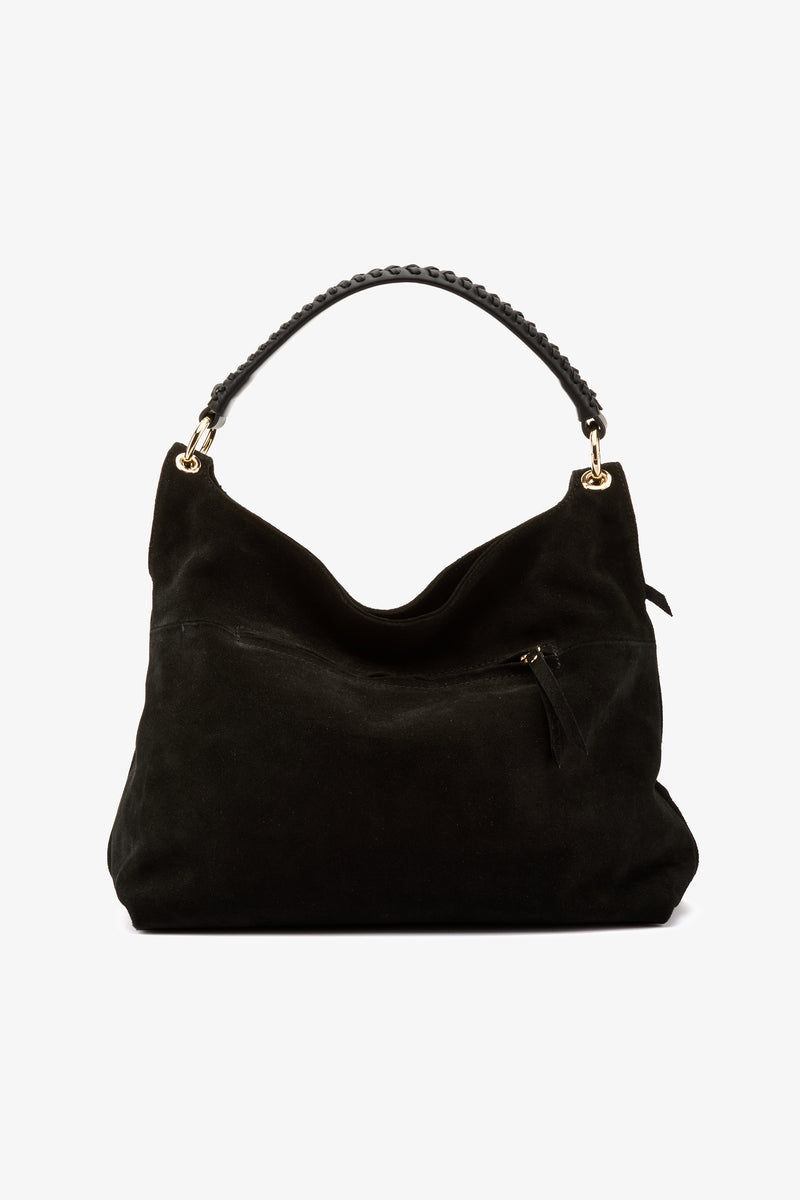 Borsa Cadice camoscio nero