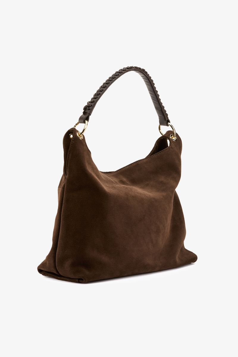 Borsa Cadice camoscio moro