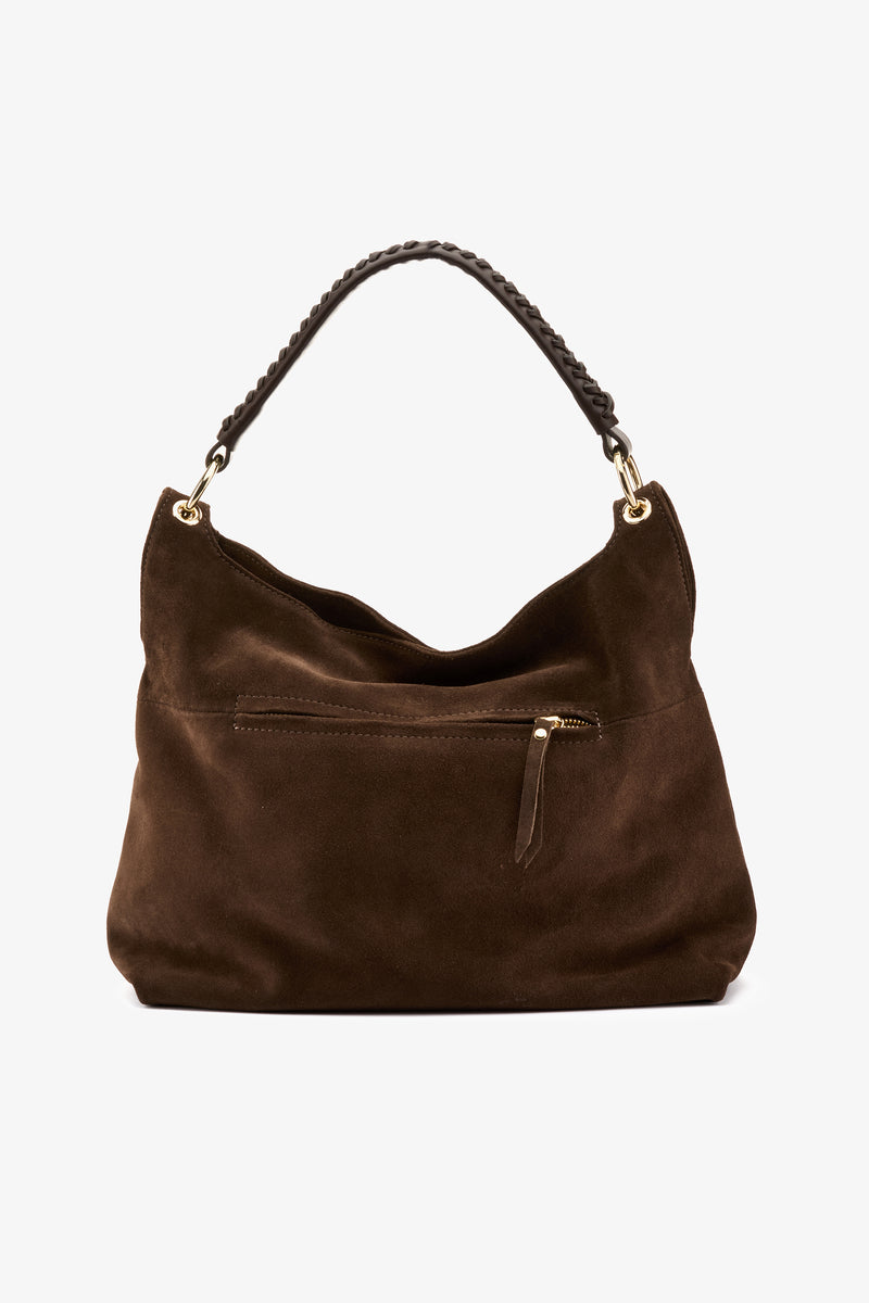 Borsa Cadice camoscio moro