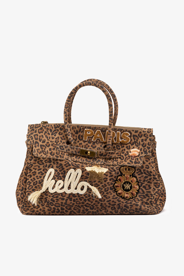 Borsa patch Paris macu