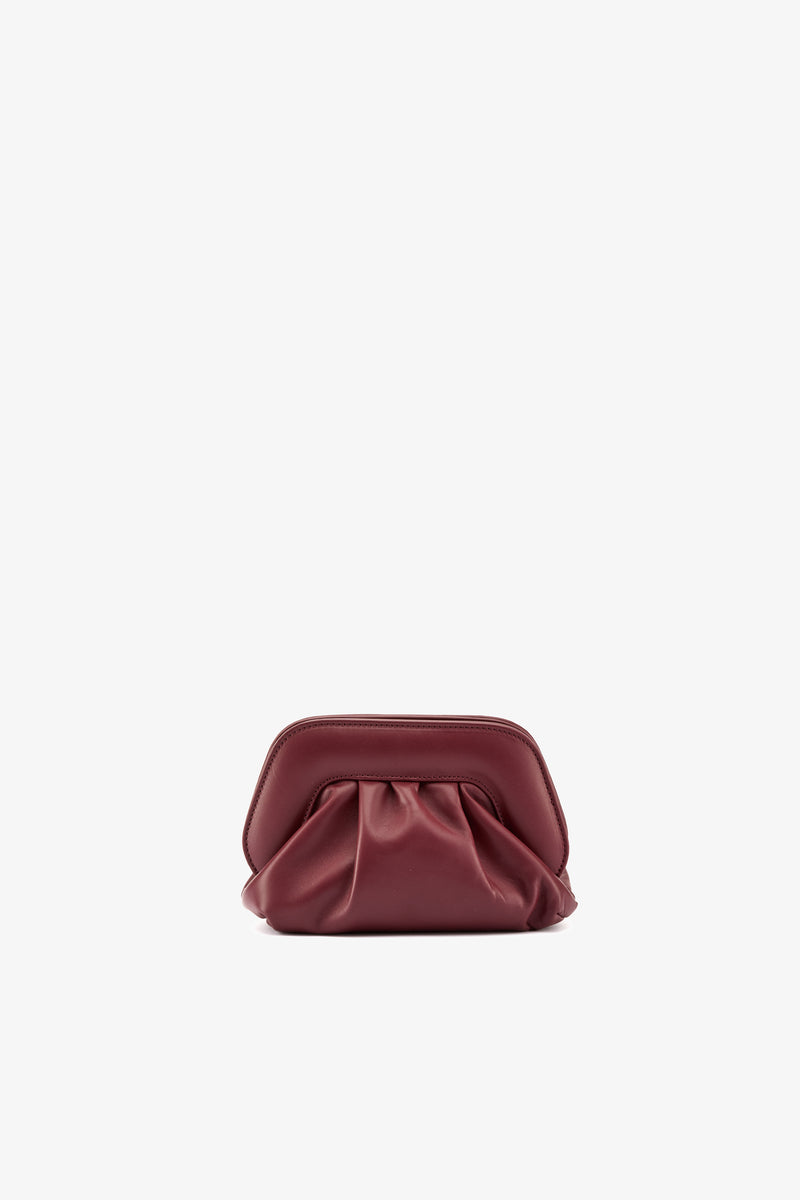 Pouch Tenerife nappa bordeaux
