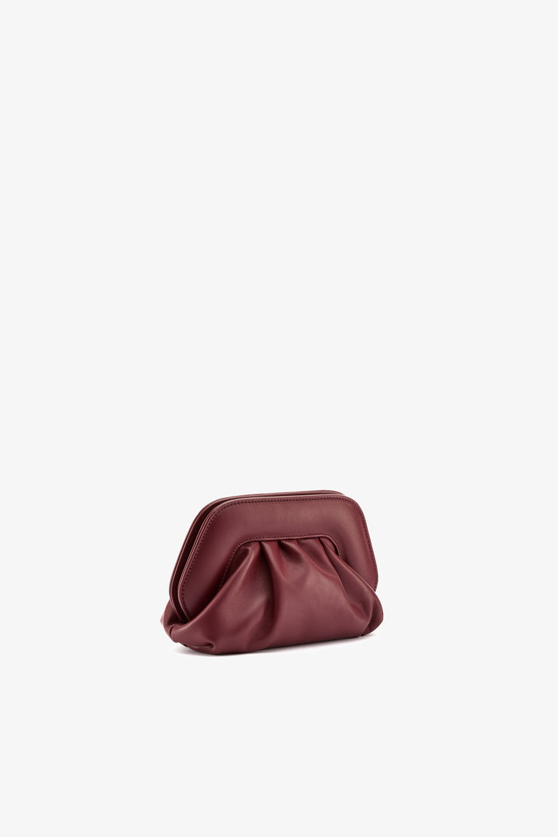 Pouch Tenerife nappa bordeaux