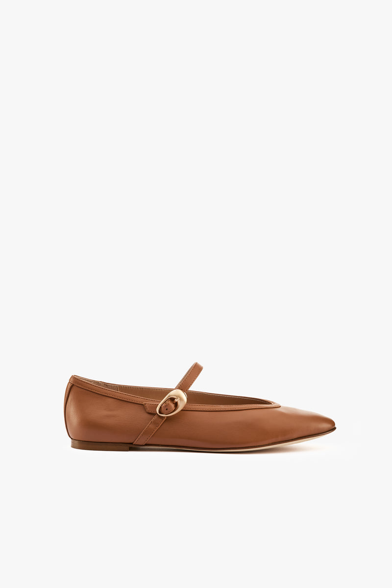 Ballerina pelle cuoio