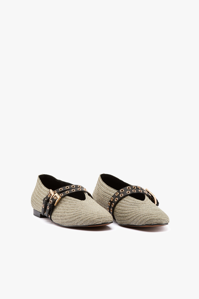 Ballerina Xera verde kaki