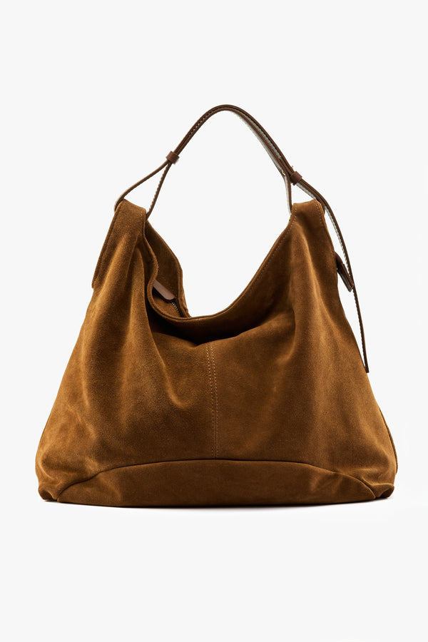 Borsa a spalla big camoscio